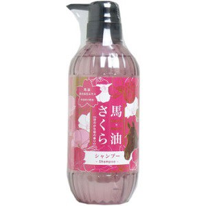 [送料無料][3本セット] 馬油さくら シャンプー 500ml [4976551108716-k] フェニックス バーユ ヘアケア 保湿 しっとり うるおい 潤い モ