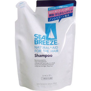 資生堂 シーブリーズ シャンプー つめかえ用 400ml [4901872895205] SEA BREEZE 爽快 すっきり リフレッシュ メントール さらさら 清潔 