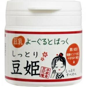 [送料込] ハーベリィアース 豆乳よーぐるとぱっく しっとり豆姫 150g [4580152384945-k] 豆乳ヨーグルト イソフラボン はちみつ コラーゲ