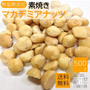 マカデミアナッツ　500g　無塩　ロースト加工　マカダミアナッツ 大粒　神戸加工