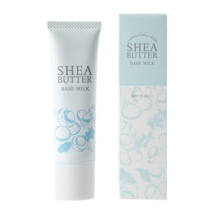 生活の木 シアバター ベースミルク 30g 化粧下地 UV SPF25