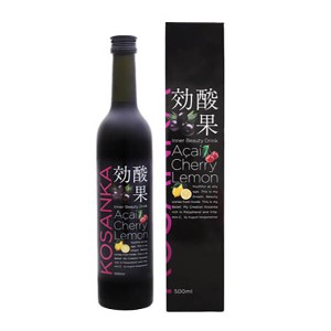 【200円OFFクーポン配布中！】アサイー ドリンク 美容ドリンク アビオス 効酸果（こうさんか） 500ml 送料無料