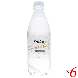 【ポイント倍々！最大+7%】炭酸水 シリカ 天然水 トロロックス スパークリング trolox Sparkling 500ml 6本セット