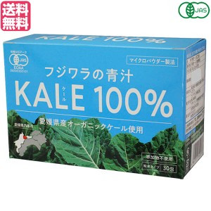 青汁 国産 ケール フジワラ 有機青汁・粉末タイプ 3g×30包 送料無料