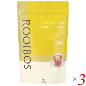 ルイボスティー ティーバッグ レモン 生活の木 ルイボスレモン 40TB（ティーバッグ） 3個セット 送料無料