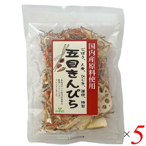 まるも 国内産 五目きんぴら 25g 5個セット きんぴらごぼう 乾燥きんぴらごぼう