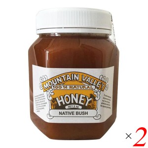 マウンテンバレー ネイティブブッシュ蜂蜜 2kg 2個セット はちみつ ハチミツ 天然
