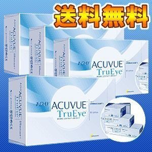 送料無料 ワンデーアキュビュートゥルーアイ 90枚入 4箱 ジョンソン・エンド・ジョンソン acuvue TruEye ワンデー 1日使い捨て コンタク