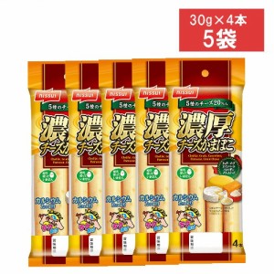 ニッスイ 濃厚チーズかまぼこ (30g×4本)×5袋