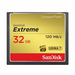 SanDisk Extreme 32GB CFカード(コンパクトフラッシュ) SDCFXSB-032G-G46