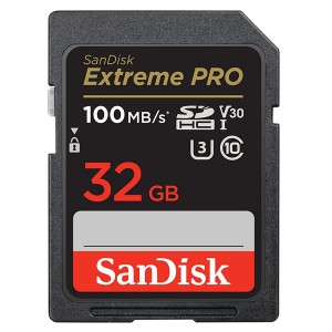 SanDisk SDHCカード 32GB Speedクラス10/UHSスピードクラス3 SDSDXXO-032G-GN4IN ネコポス可能