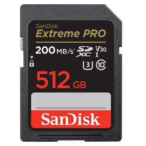 SanDisk SDXCカード 512GB Speedクラス10/UHSスピードクラス3 SDSDXXD-512G-GN4IN ネコポス可能