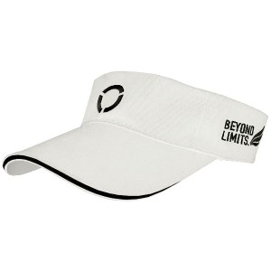 ゴルフキャップ 帽子 サンバイザー 汗の吸収に優れた綿素材 飛衛門 T-CS-WH