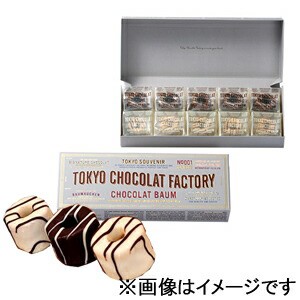 東京ショコラファクトリー(TOKYO CHOCOLAT FACTORY ) ショコラバウム 10個入※クール便推奨【夏季4月〜9月はクール便配送です】 ※包装不