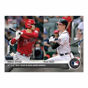 大谷翔平&マックス・フリード #os-34  シルバースラッガー賞受賞記念カード　AL&NL DH/P Silver Slugger Award Winners Shohei Ohtani & 