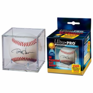 ウルトラプロ (Ultra Pro) UVプロテクト仕様ボールケース 10個入り #81528 | Baseball Clear Square UV Holder