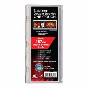 ウルトラプロ (Ultra Pro) ブックレットカード用UVワンタッチマグネットホルダー 187mm #82834 | Booklet Card Holder 187mm - UV One To