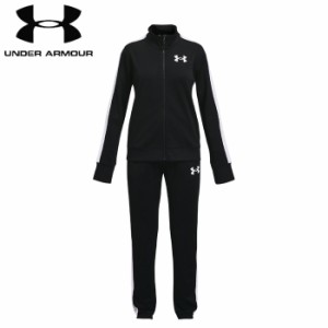 under_armour/アンダーアーマー トレーニング 上下セット [1363380-002 UA二ットトラックスーツ] 上下セット_セットアップ_ガールズ【ネ