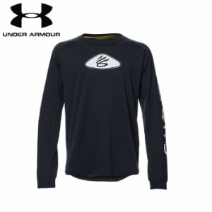 under_armour/アンダーアーマー バスケットボール トップス [1381788-001 カリーテックロゴロングスリーブTシャツ] Tシャツ_長袖_ロングT