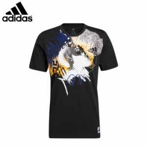 adidas/アディダス カジュアル トップス [dl334-h62286 ハーデンアブストラクショングラフィック半袖Tシャツ] Tシャツ_半袖_ジェームスハ