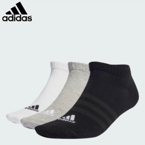 adidas/アディダス トレーニング アクセサリー [ebl61-ic1337 スポーツウェア薄手軽量ローカットソックス3足組] 靴下_ソックス 【ネコポ