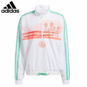 adidas/アディダス バスケットボール トップス [at227-gp9775 BWDローズスウェットシャツ] 長袖_シャツ_ハーフジップ_デリックローズ/202