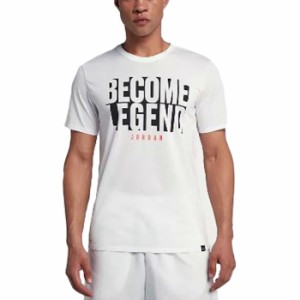 JORDAN/ジョーダン バスケットボール プラクティスシャツ [916150-101 ジョーダン_BECOME_LEGEND_S/S_Tシャツ] プラシャツ_Ｔシャツ_半袖