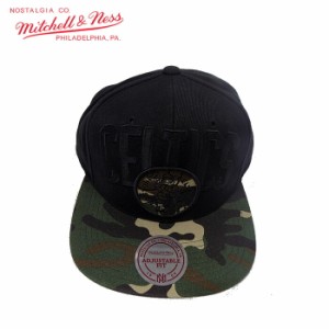 mitchell&ness/ミッチェルアンドネス バスケットボール 帽子[403boscel-blkcamos NBAキャップ] 帽子_NBA_BOSTON_CELTICS_ボストンセルテ