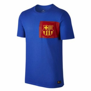 NIKE/ナイキ サッカー トップス [832659 FCB_クレスト_S/S_Tシャツ] バルセロナ_Tシャツ/2017SS 【ネコポス対応】