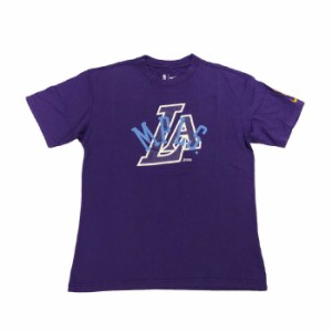 NIKE/ナイキ バスケットボール トップス [da7271-547 LALCTSMMTウォッシュS/STシャツ] Tシャツ_半袖_ロサンゼルスレイカーズ_NBA 【ネコ