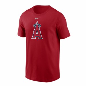 NIKE/ナイキ 野球 トップス [n199-62q-ang-fzz MensNikeLargeLogoTShirt] LOSANGELESANGELS_ロサンゼルスエンゼルス_MLB_メジャーリーグ_