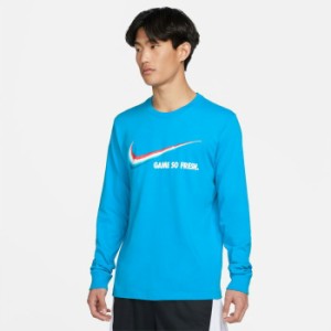 NIKE/ナイキ バスケットボール トップス [dn2998-446 ハイブリッドスウッシュフープスL/STシャツ] Ｔシャツ_ロングTシャツ_ロンT_長袖_部