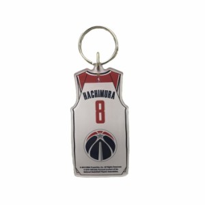 ジャスティス バスケットボール アクセサリー [13193-red 八村アクリルキーホルダー] NBA_キーホルダー_ワシントンウィザーズ_八村塁選手