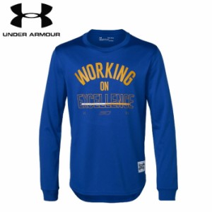 under_armour/アンダーアーマー キッズ/ジュニア トップス [1346816-400 SC30テックスタックロゴロングスリーブ ] プラシャツ_長袖_ロンT