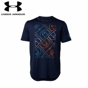 under_armour/アンダーアーマー バスケットボール トップス [1331565-410 UAテックTシャツ_Basketball_Court] BOYS_ジュニア /2019SS【ネ