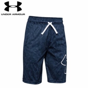 under_armour/アンダーアーマー トレーニング パンツ [1342064-408 レネゲイド2.0プリントショーツ] ジュニア_ハーフパンツ_練習着 【ネ