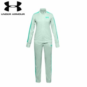 under_armour/アンダーアーマー トレーニング 上下セット [1347741-403 UA二ットトラックスーツ] 上下セット_セットアップ_ガールズ【ネ