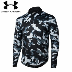 under_armour/アンダーアーマー ゴルフ トップス [1358625-001 ロングスリーブプレーオフポロ2.0カモ] ロングシャツ_長袖_ポロシャツ 【