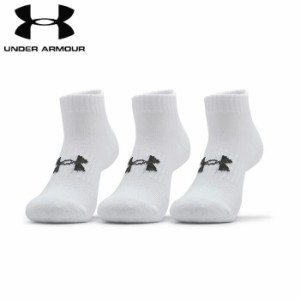 under_armour/アンダーアーマー トレーニング アクセサリー [1361574-100 コアローカットソックス3足セット] ソックス_3足セット 【ネコ