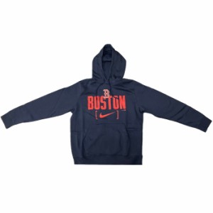 NIKE/ナイキ 野球 トップス [nkdk-44b-bq-1tg MLBCLUBSLACKFLE] BOSTONREDSOX_ボストンレッドソックス_MLB_メジャーリーグ_パーカー_スウ