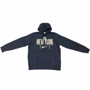 NIKE/ナイキ 野球 トップス [nkdk-44b-nk-1tg MLBCLUBSLACKFLE] NEWYORKYANKEES_ニューヨークヤンキース_MLB_メジャーリーグ_パーカー_ス