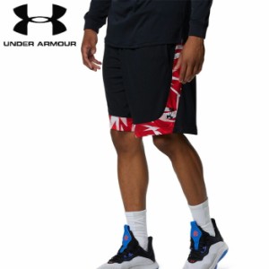 under_armour/アンダーアーマー バスケットボール パンツ [1375347-003 ベースラインショーツサイドプリント] バスパン_ショートパンツ