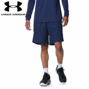 under_armour/アンダーアーマー バスケットボール パンツ [1378333-400 UAベースラインショーツ(ビッグロゴ)] バスパン_ショートパンツ/2