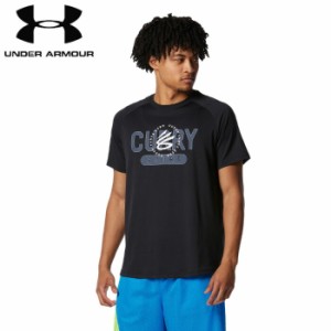 under_armour/アンダーアーマー バスケットボール トップス [1378328-001 カリーテックショートスリーブTシャツ(カリースポーツ)] Tシャ