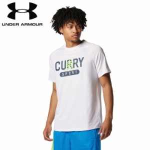 under_armour/アンダーアーマー バスケットボール トップス [1378328-100 カリーテックショートスリーブTシャツ(カリースポーツ)] Tシャ