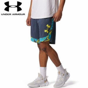 under_armour/アンダーアーマー バスケットボール パンツ [1378334-044 UAベースラインショーツ(プリント)] バスパン_ショートパンツ/202