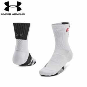 under_armour/アンダーアーマー バスケットボール アクセサリー [1376231-015 カリーアーマードライプレーメーカーミッドクルーソックス]