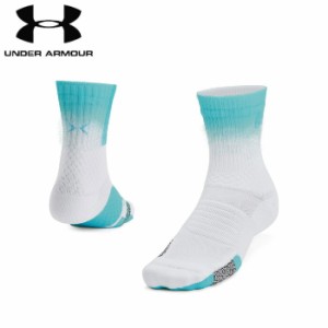 under_armour/アンダーアーマー バスケットボール アクセサリー [1376231-101 カリーアーマードライプレーメーカーミッドクルーソックス]