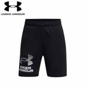 under_armour/アンダーアーマー トレーニング パンツ [1383333-001 UAテックロゴショーツ] ジュニア_ハーフパンツ_ショートパンツ 【ネコ