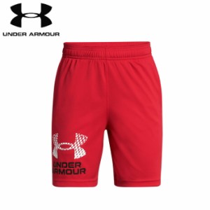 under_armour/アンダーアーマー トレーニング パンツ [1383333-600 UAテックロゴショーツ] ジュニア_ハーフパンツ_ショートパンツ 【ネコ